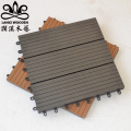 Waterproof outdoor flooring wood plastic composite keel wpc decking interlocking outdoor deck tiles